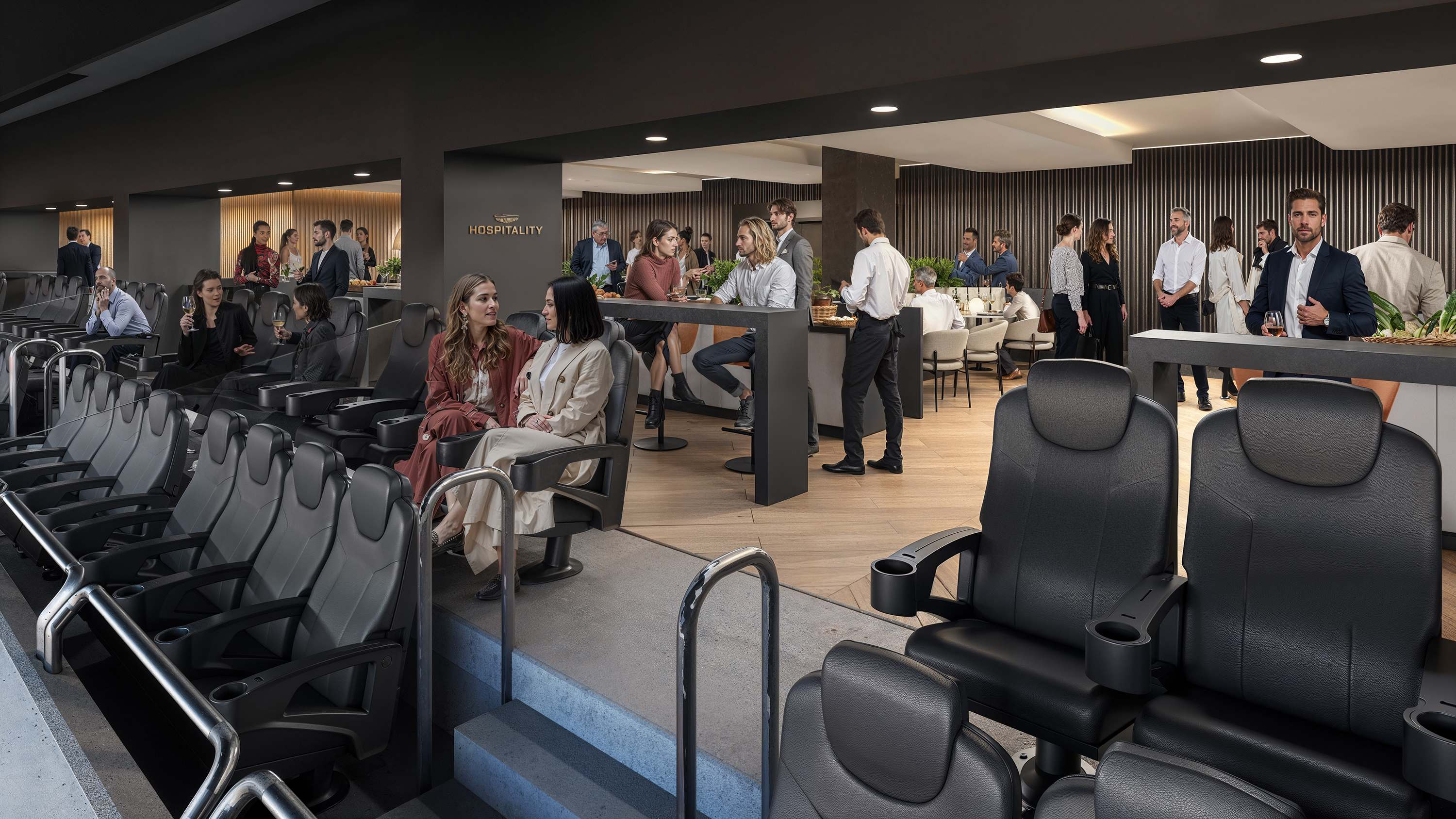 Zona de Hospitality del Nou Mestalla