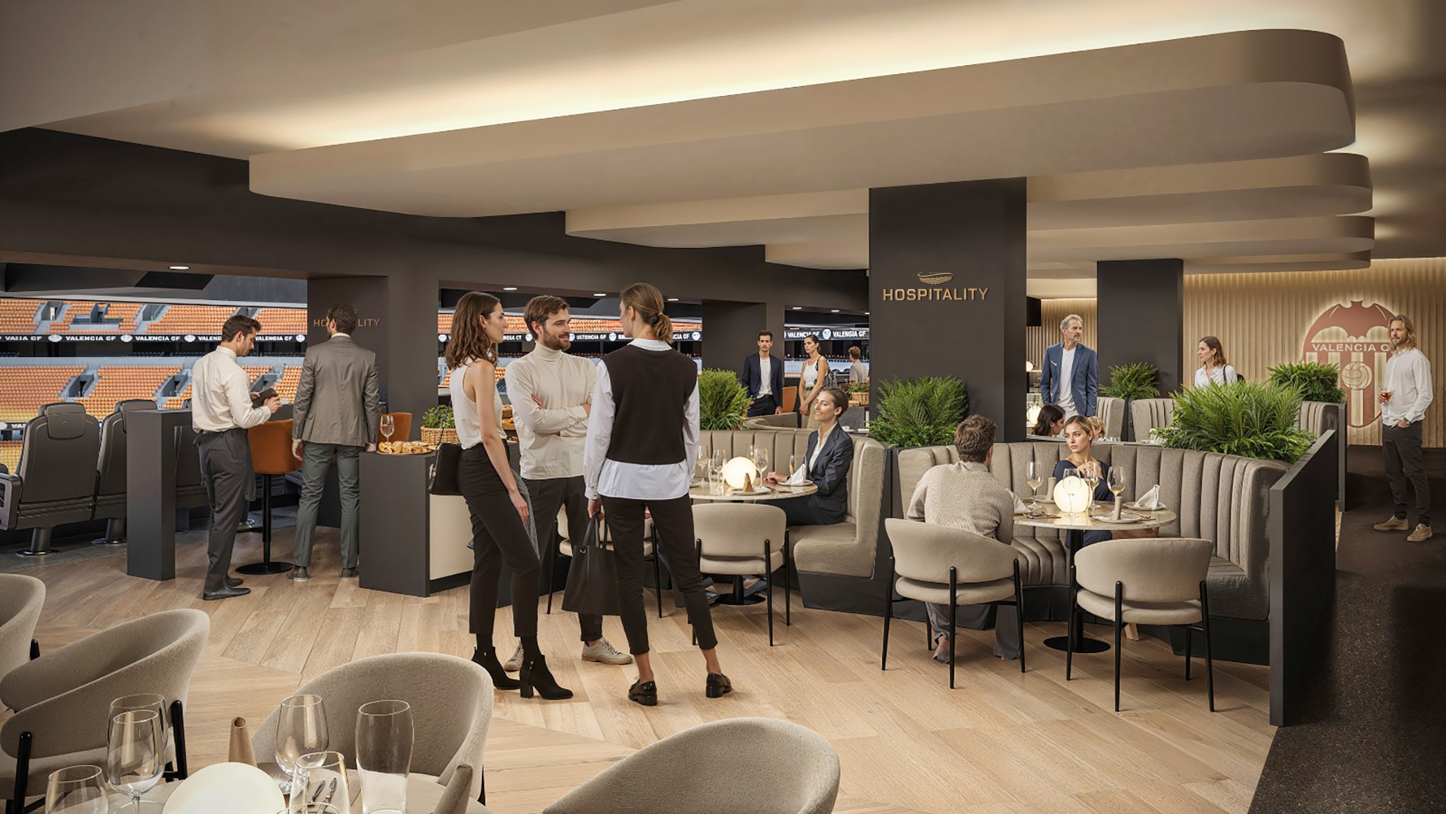 Mediterranean Suites - Zona de Hospitality del Nou Mestalla